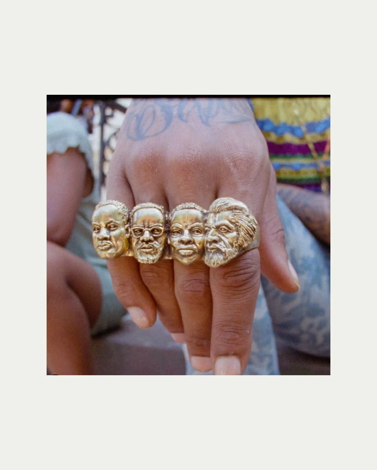 LET FREEDOM RING 4 FINGER RING