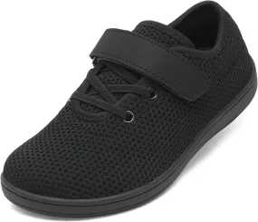 Little/Big Kids Barefoot Shoes Boys Breathable Walking Sneakers Girls Lightweight Wide Toe Box Shoes for Indoor Outdoor