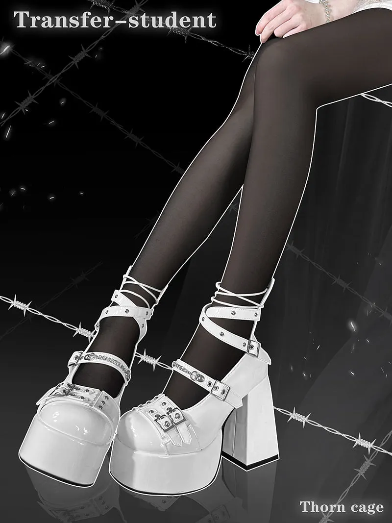Lolita High Heels Punk Gothic Mary Jane Women's Shoes