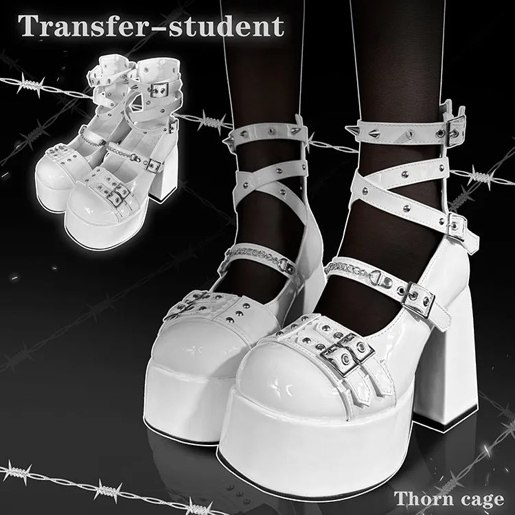Lolita High Heels Punk Gothic Mary Jane Women's Shoes