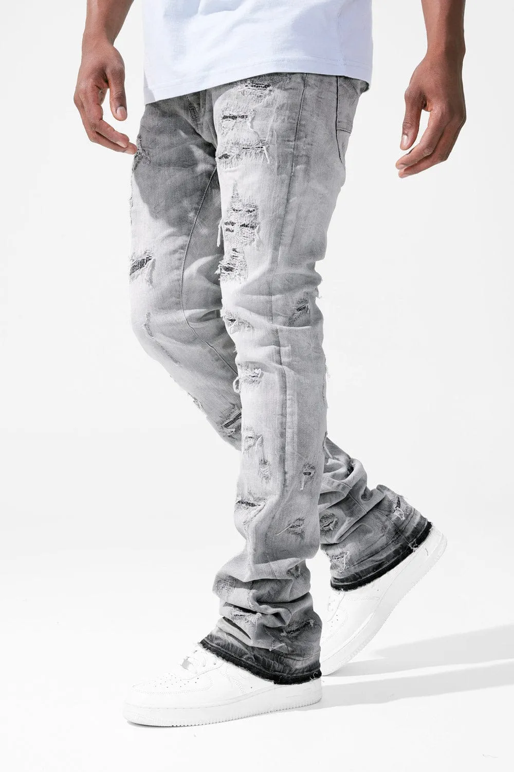 Martin Stacked - Wolverine Denim (Arctic Grey)