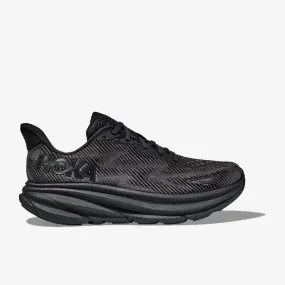 Men's Clifton 9 (Black/Black)