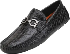 Men's Driving Moccasins Dress Shoes, Leather Casual Slip On Breathable Penny Loafers for Men