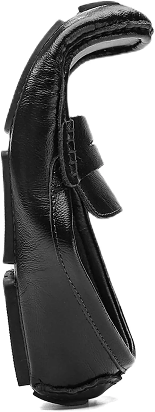 Men's Loafers Shoes Penny Loafer Genuine Leather Stitching Details Round Toe Resistant Flat Heel Lightweight Prom Walking Slip On