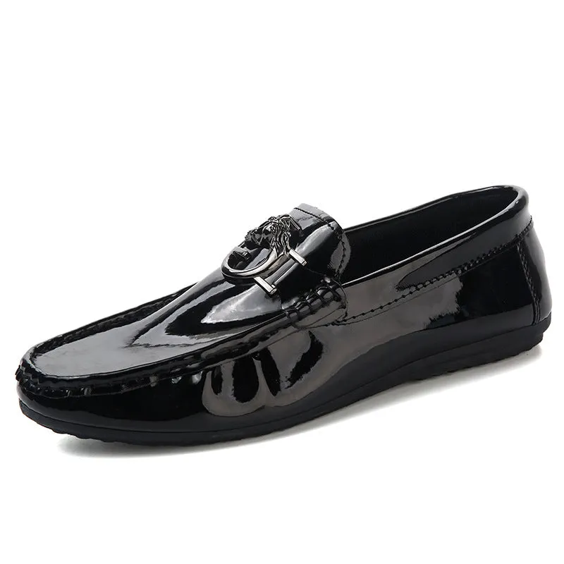 men's one pedal driving shoes wild casual trend student shoes