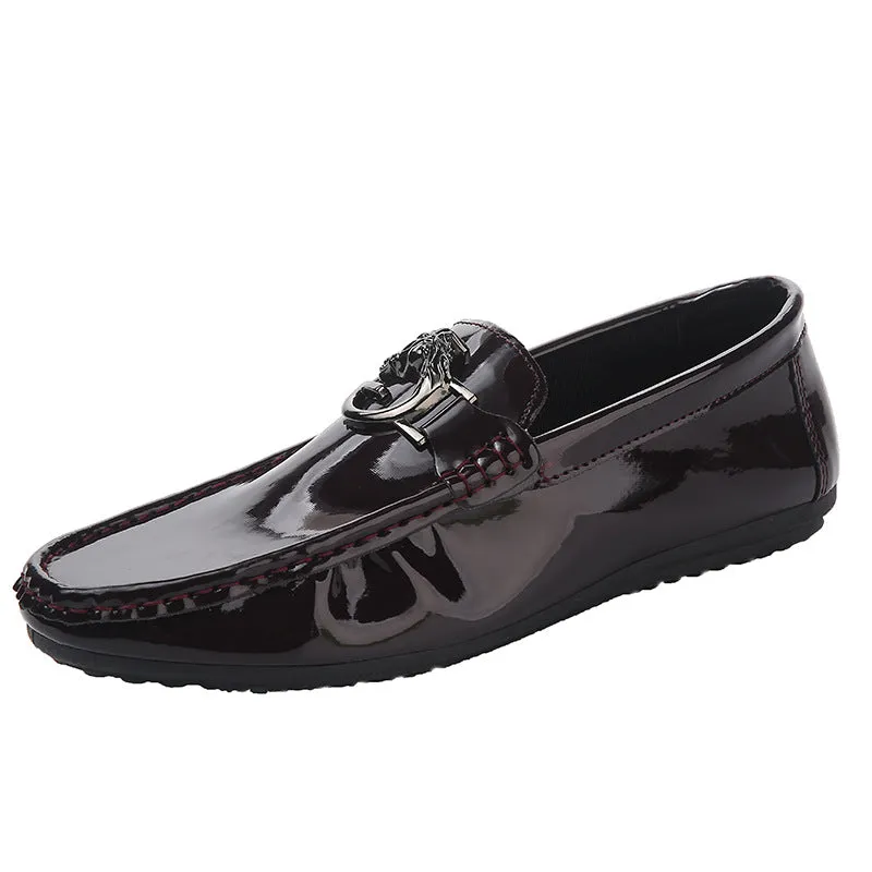 men's one pedal driving shoes wild casual trend student shoes