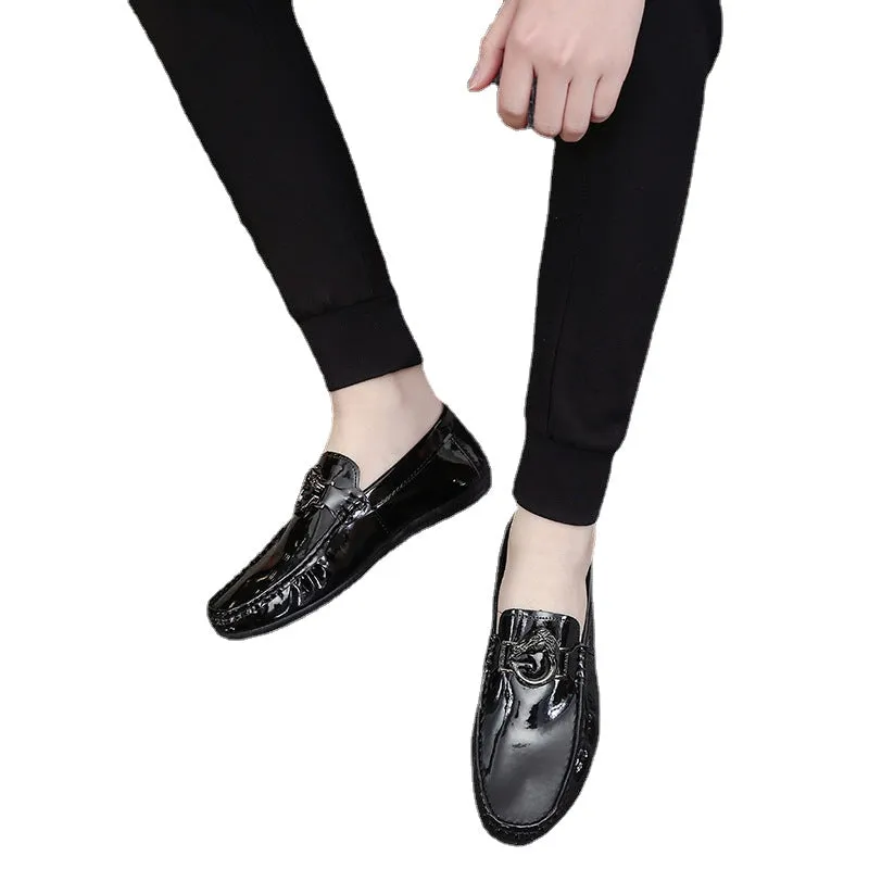 men's one pedal driving shoes wild casual trend student shoes