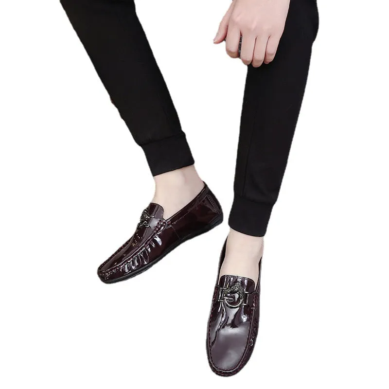 men's one pedal driving shoes wild casual trend student shoes