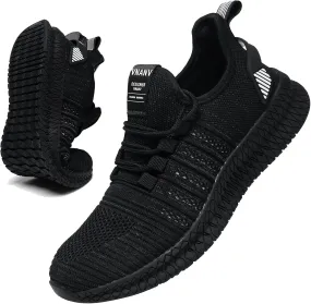 Mens Slip On Walking Shoes Lightweight Breathable Non Slip Running Comfortable Gym Tennis Athletic Fashion Sneakers Men