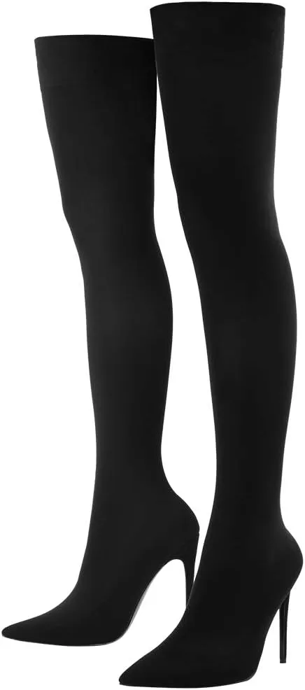 MissHeel Thigh High Boots for Women Over the Knee Stocking Boots