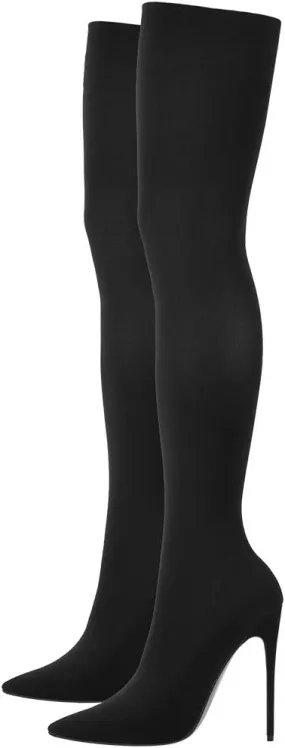 MissHeel Thigh High Boots for Women Over the Knee Stocking Boots