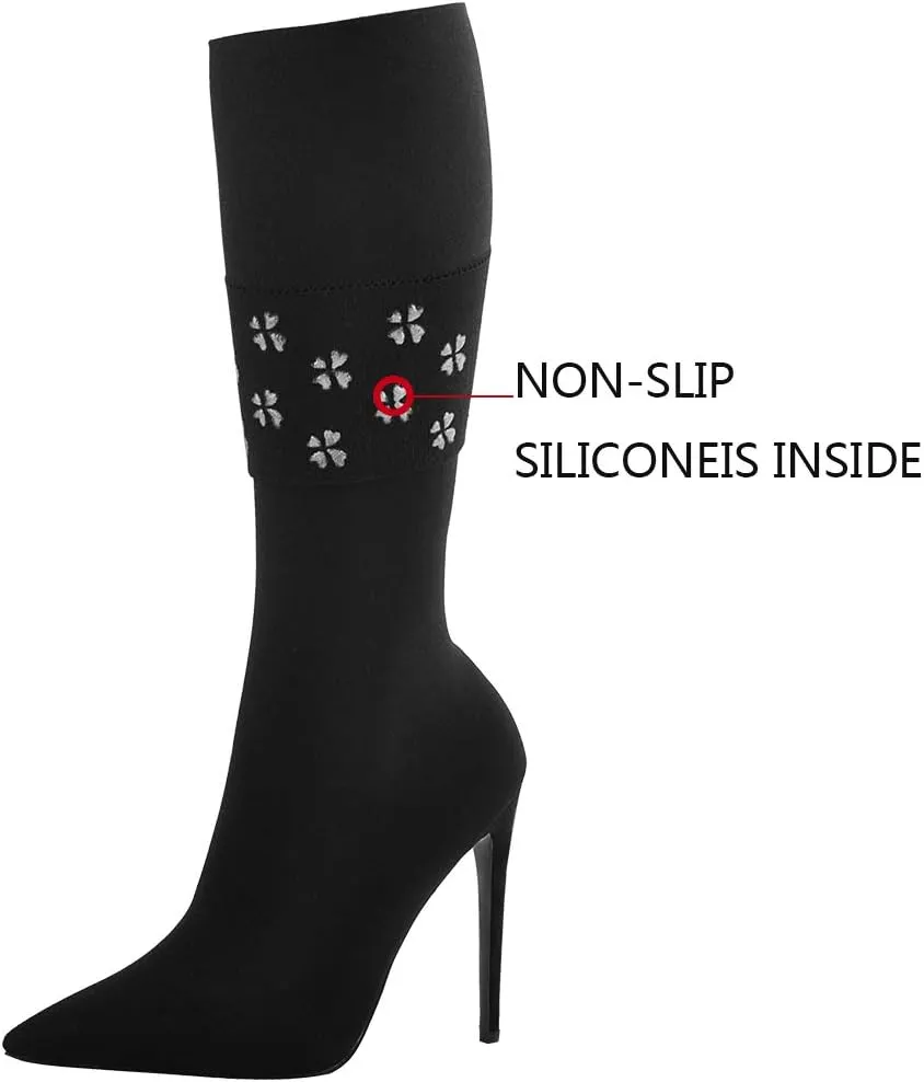 MissHeel Thigh High Boots for Women Over the Knee Stocking Boots