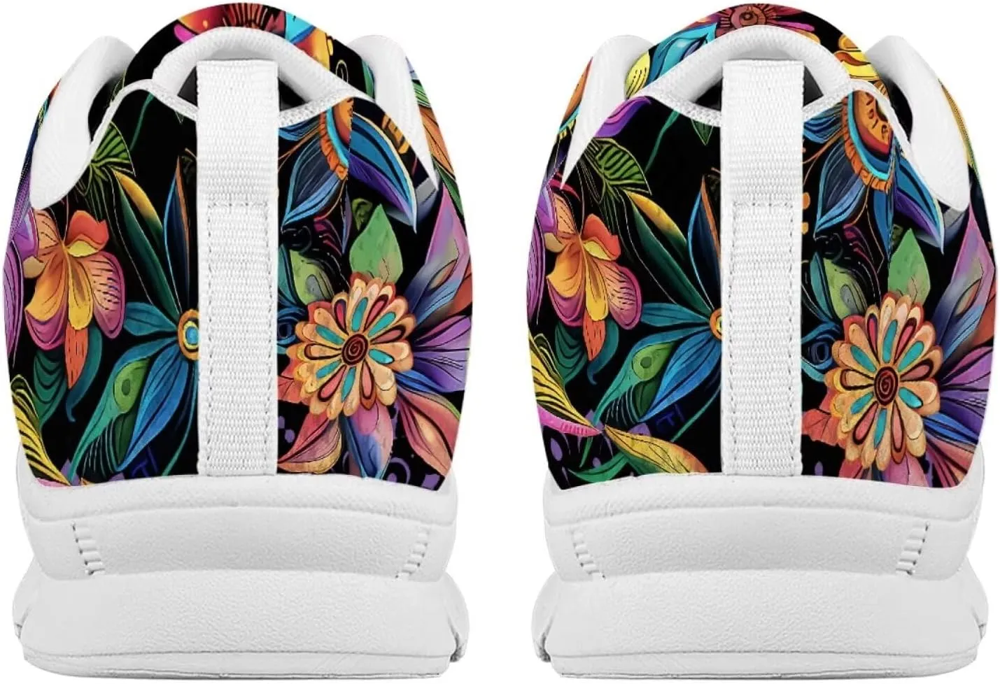 Modysero Funny Tennis Shoes for Women Outdoor Dating Daily Walking Sneaker Anti Slip Lace Up Sneakers for Ladies Footwear
