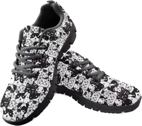 Modysero Soft Tennis Shoes for Women Shoes Lace Up Mesh Women Running Sneakers for Fall Outdoor Walking Sneakers