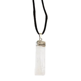 Natural Selenite Pendant