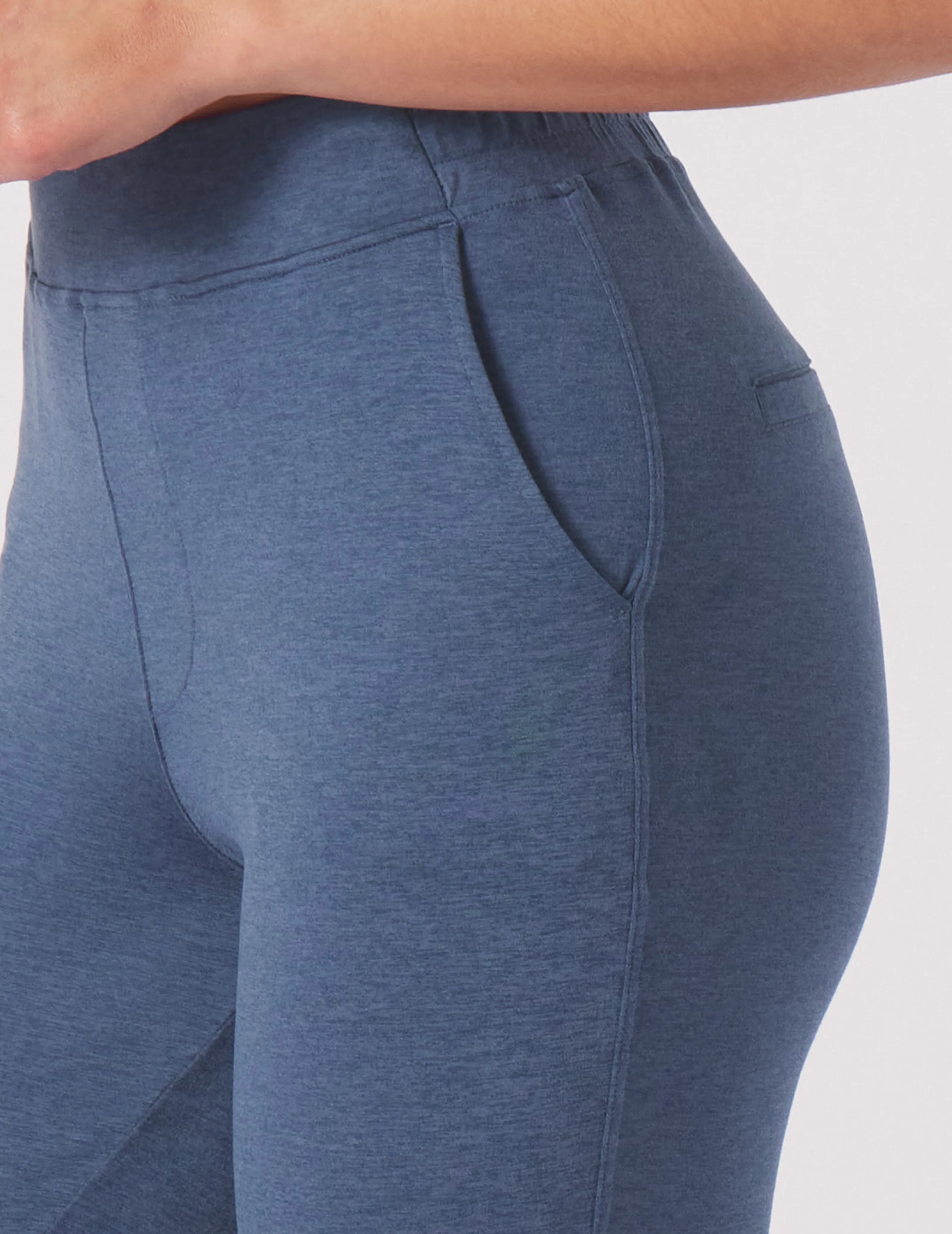 On The Go Ankle Pant: Washed Blue