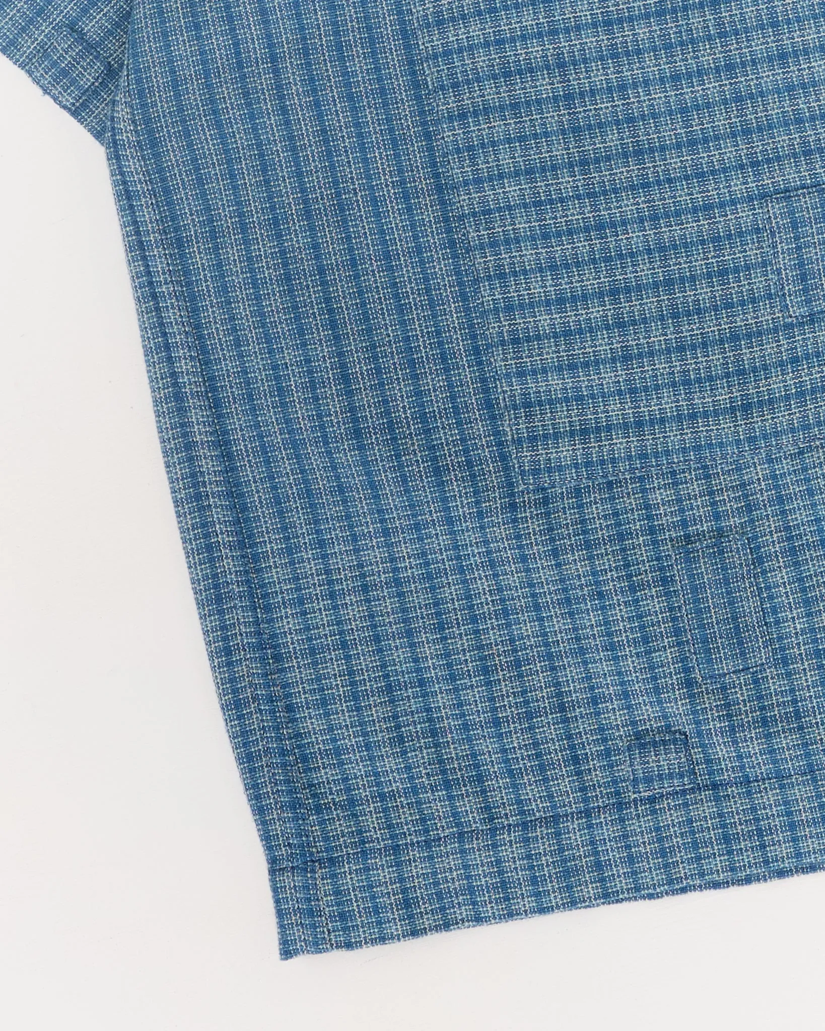 PA Shirt - Indigo Check Scarecrow