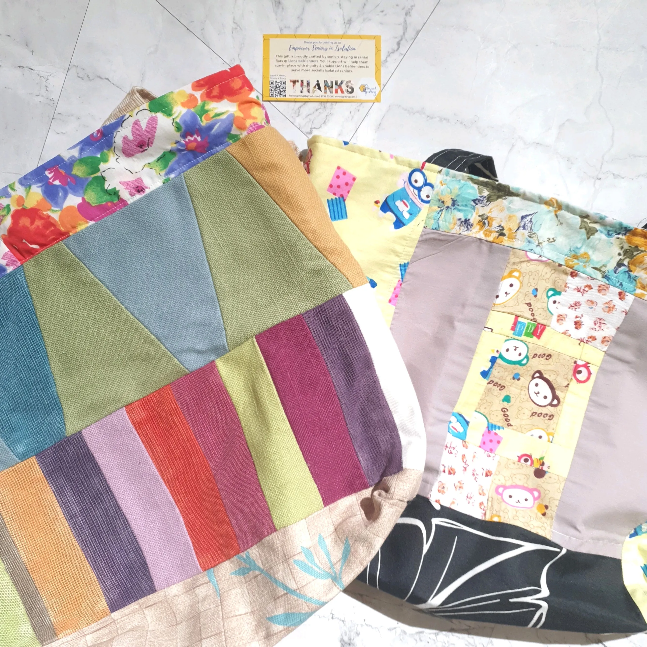 Patchwork Tote Bag