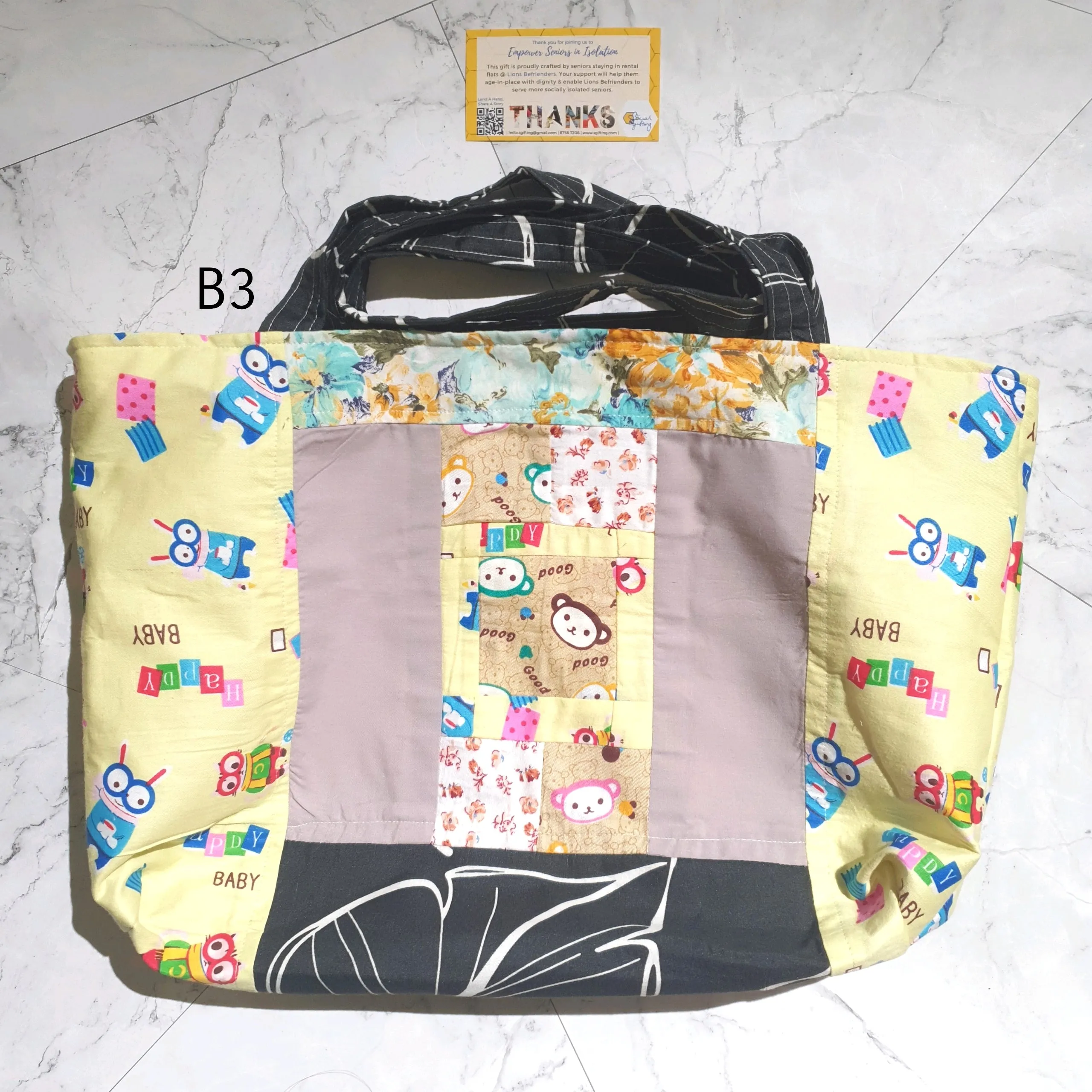 Patchwork Tote Bag
