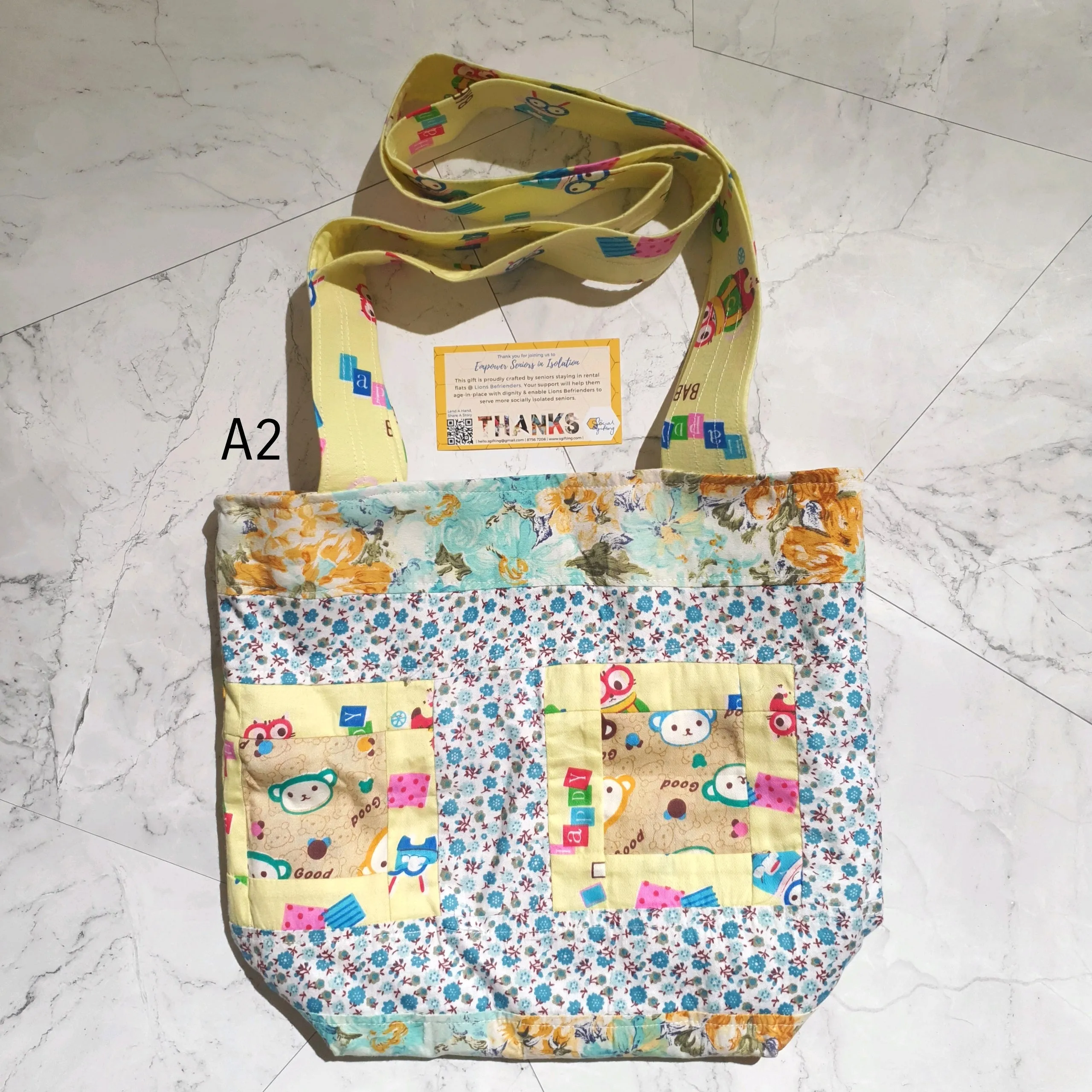 Patchwork Tote Bag