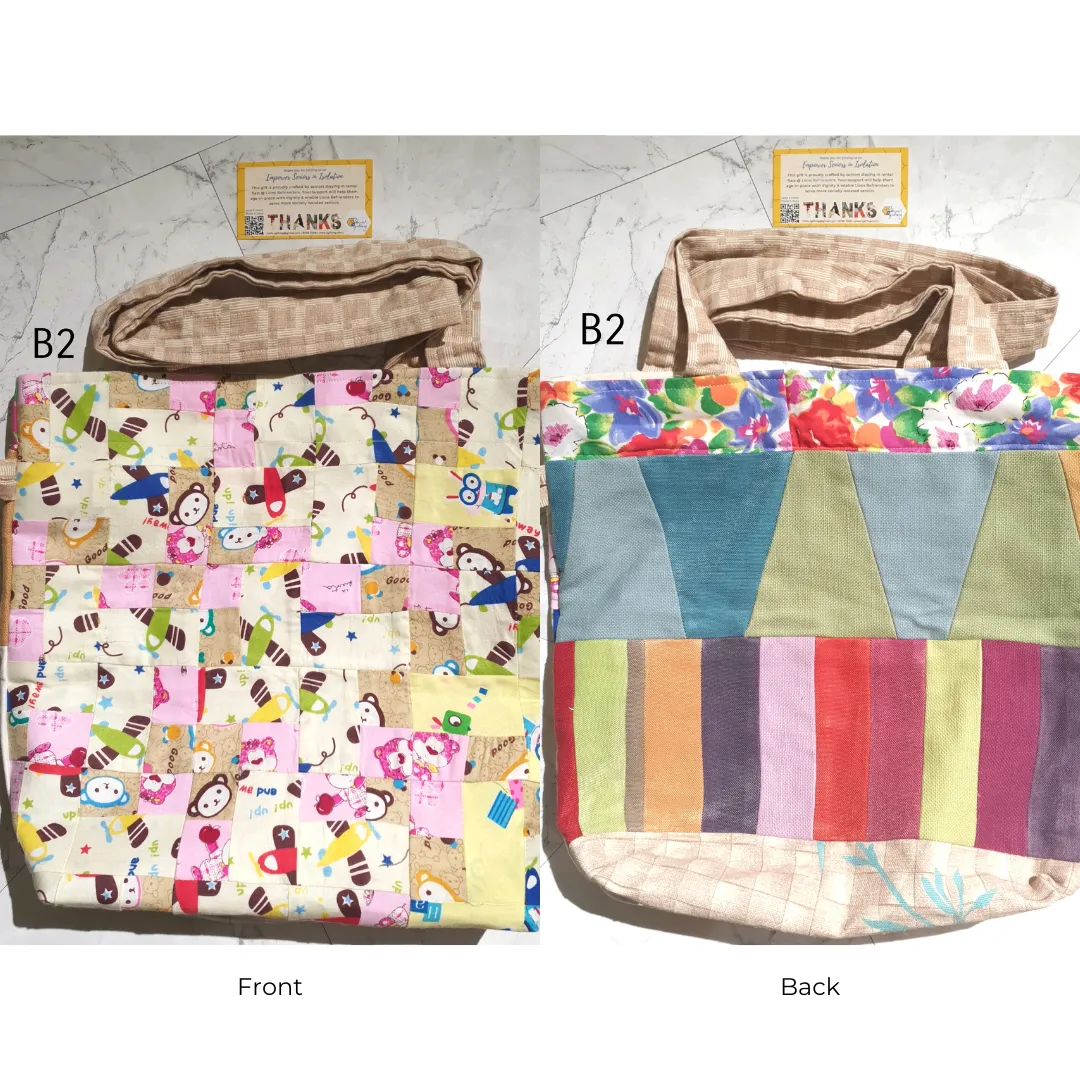 Patchwork Tote Bag