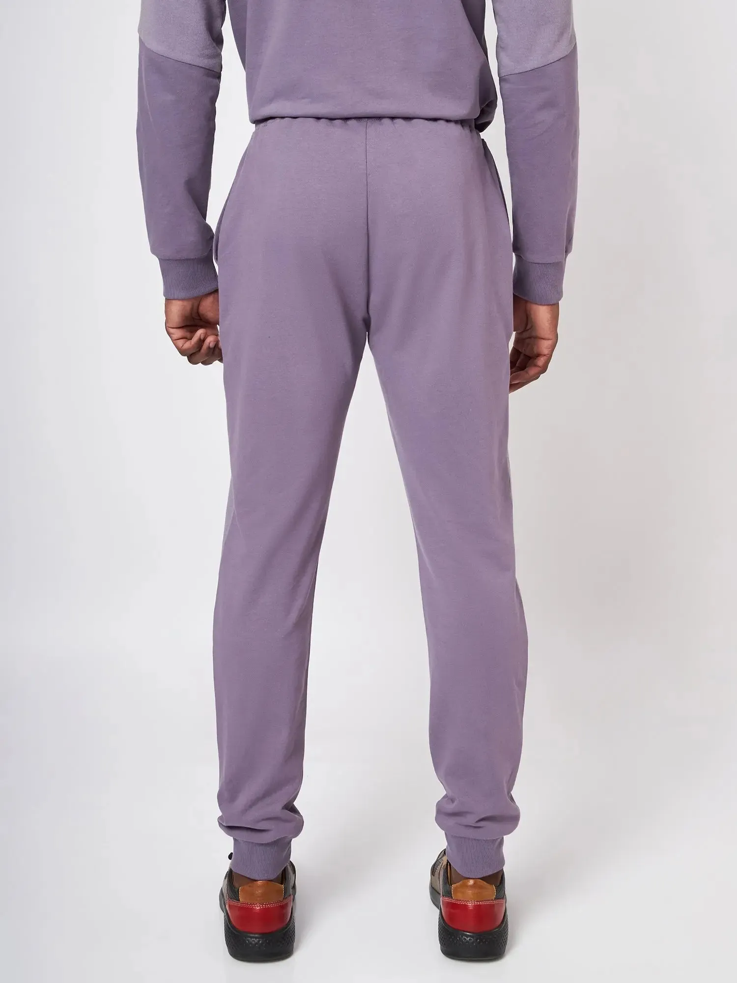 Perth Purple Patchwork Joggers