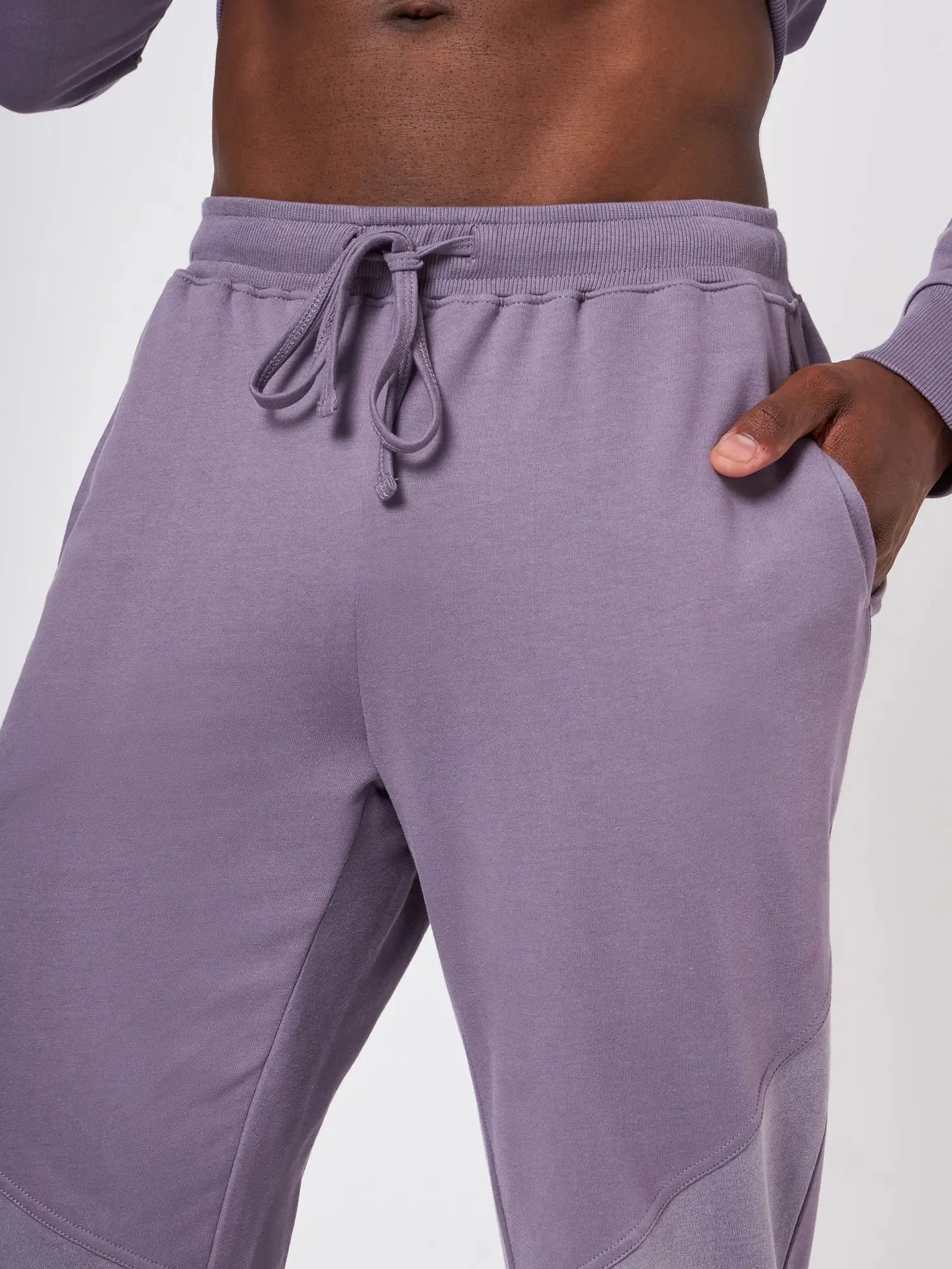 Perth Purple Patchwork Joggers