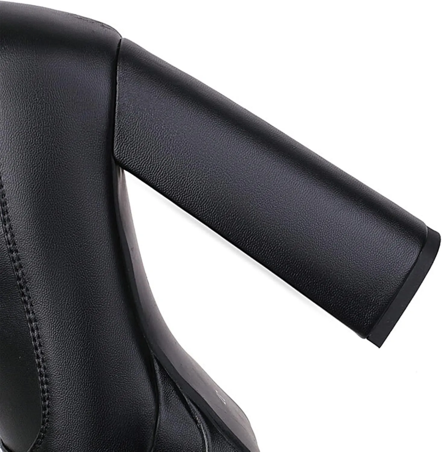 Platform Boots for Women Chunky Heel Over The Knee High Boots