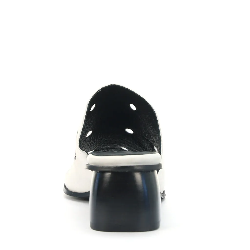 Potts Leather Slides