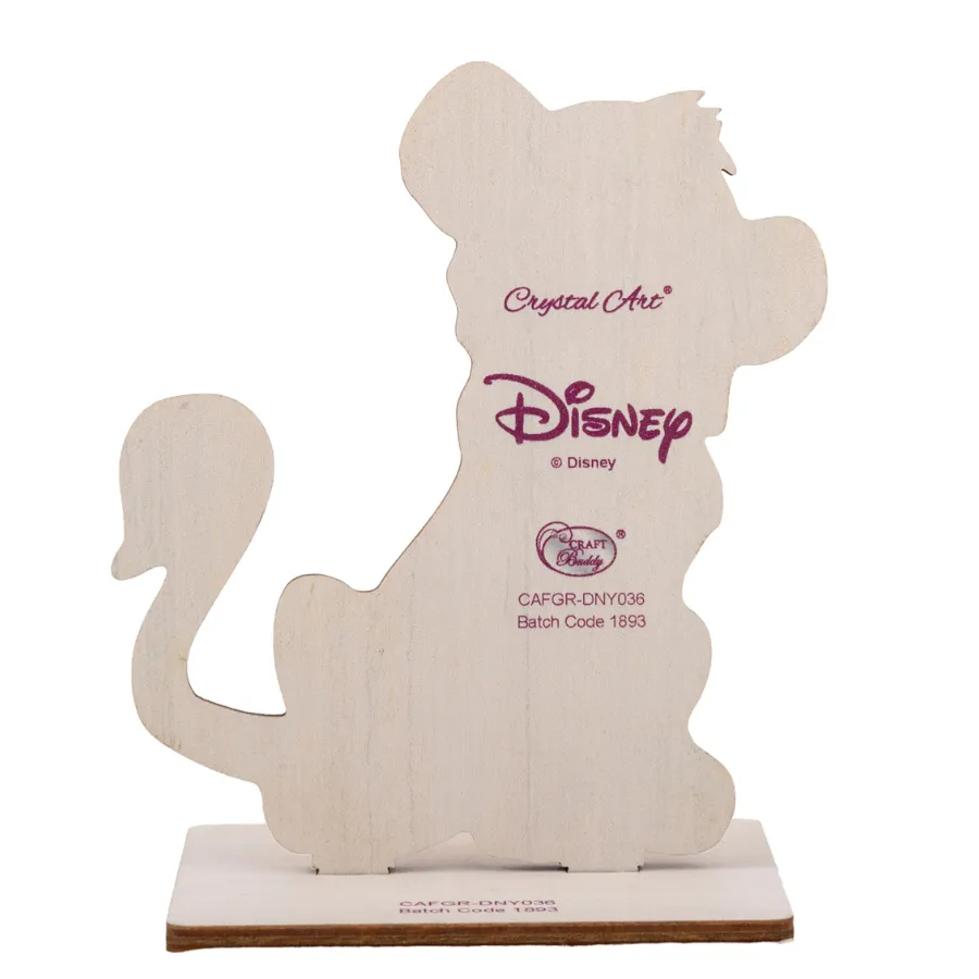 "Simba" Crystal Art Buddies Disney Series 4