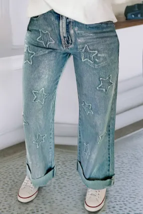 Star Straight Leg Jeans