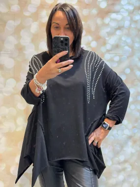 Studded Swing Top