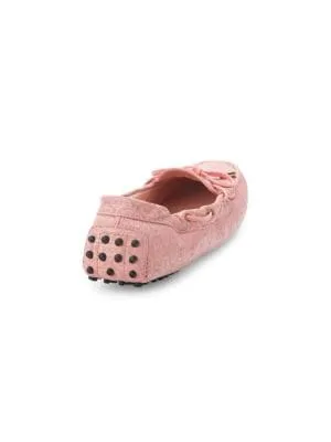 Tod's
 Heaven Logo Leather Driving Shoes