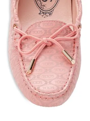 Tod's
 Heaven Logo Leather Driving Shoes