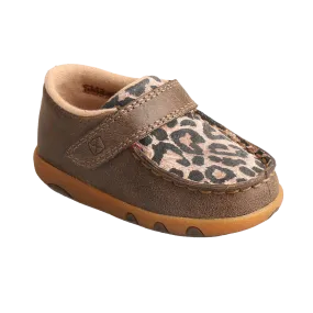 Twisted X Infant Bomber And Leopard Driving Moc Shoes ICA0007