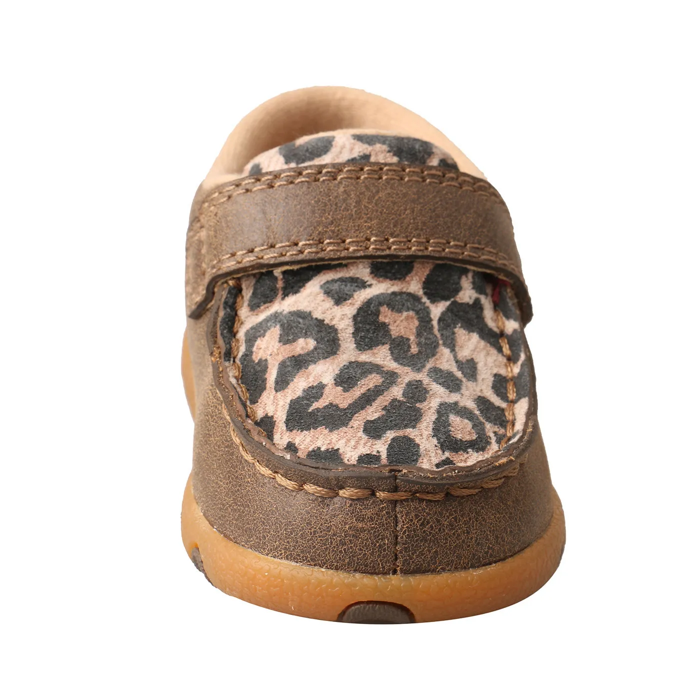Twisted X Infant Bomber And Leopard Driving Moc Shoes ICA0007