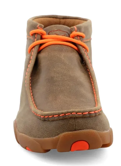 Twisted X Men's Brown & Orange Driving Moc