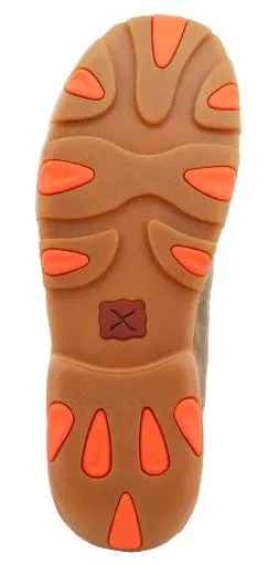 Twisted X Men's Brown & Orange Driving Moc