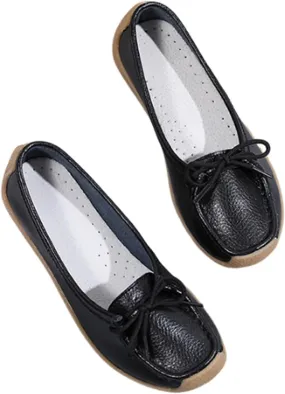 Women Non Tiring Feet Moccasins, Mother's Day Fashionable Slip-On Breathable Soft Bottom Nursing Shoes, Nurse Hospital Casual Walking Driving Shoes, for Hospital Work,Teacher